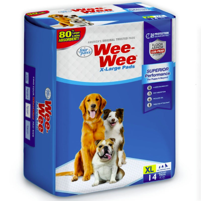 Wee-Wee X-Large Superior Performance Dog Training Pads - 14 pack