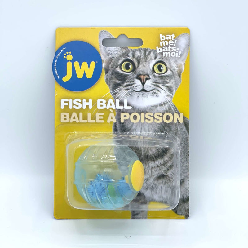 JW Cataction Fish Ball Cat Toy
