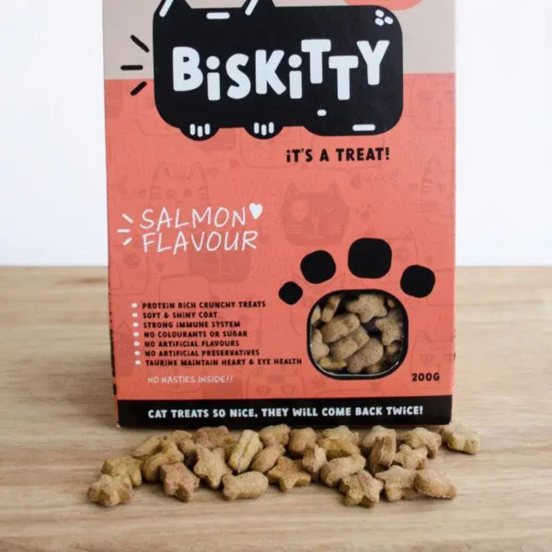 BisKitty Salmon Cat Treats