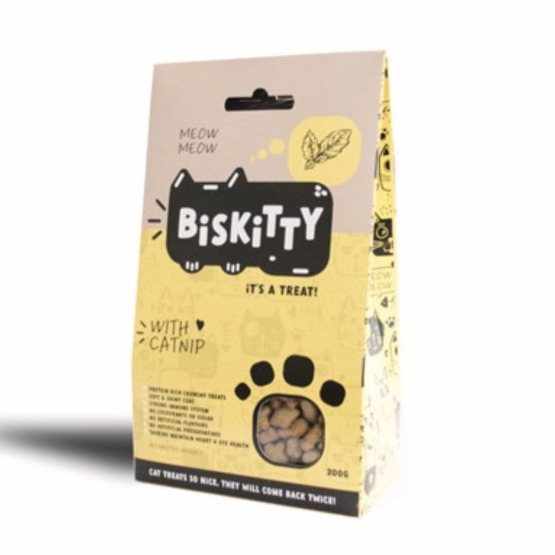 BisKitty Catnip Cat Treats