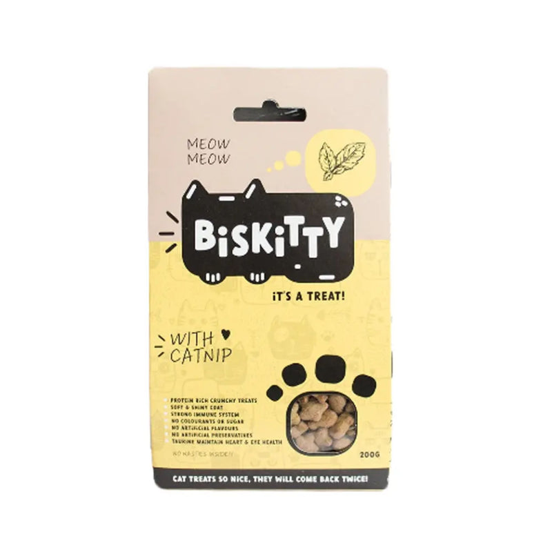 BisKitty Catnip Cat Treats