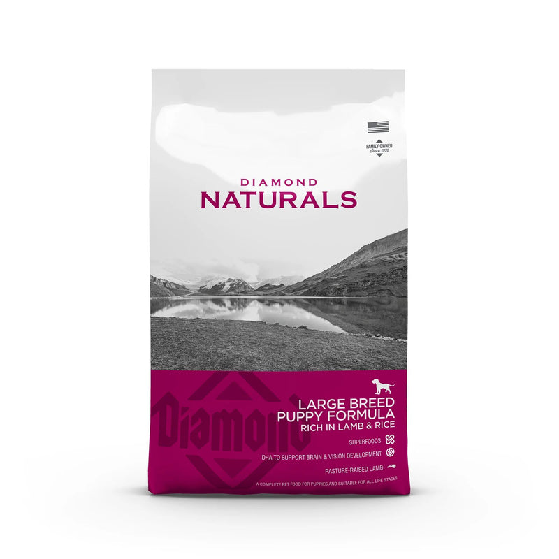 Diamond Naturals Large Breed Puppy Formula – Lamb & Rice