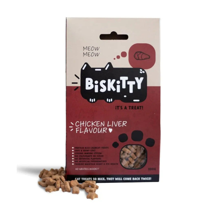 BisKitty Chicken Liver Cat Treats