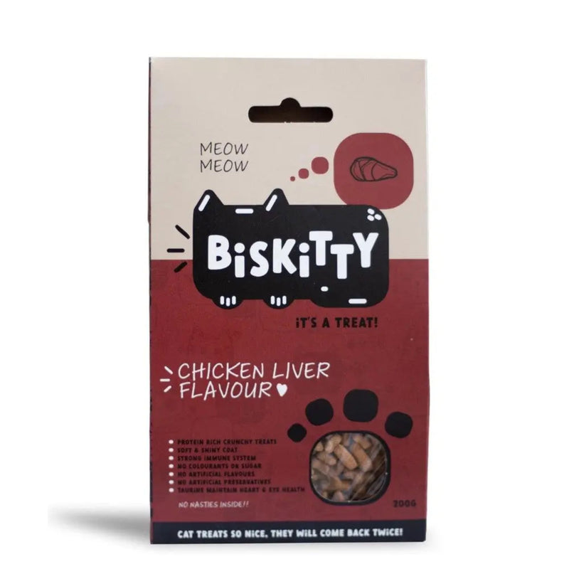 BisKitty Chicken Liver Cat Treats