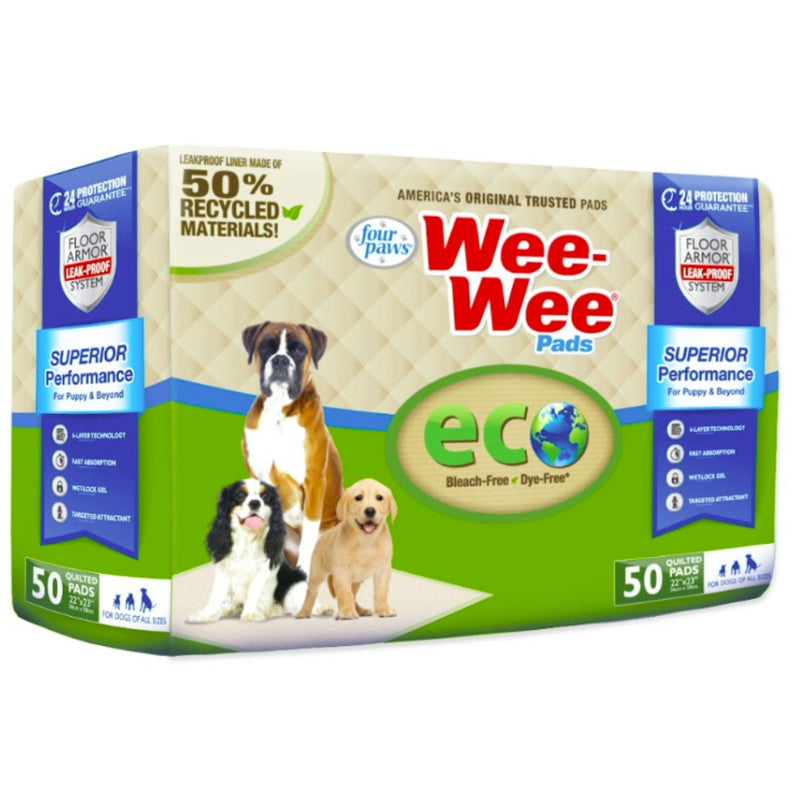 Wee-Wee Eco Dog Training Pad - 50 pack