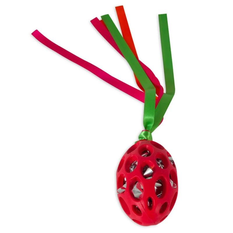 JW Cataction Football Cat Toy with Streamers