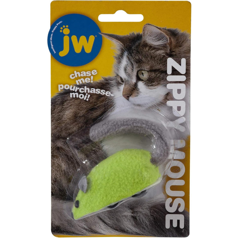 JW Cataction Zippy Mouse Cat Toy