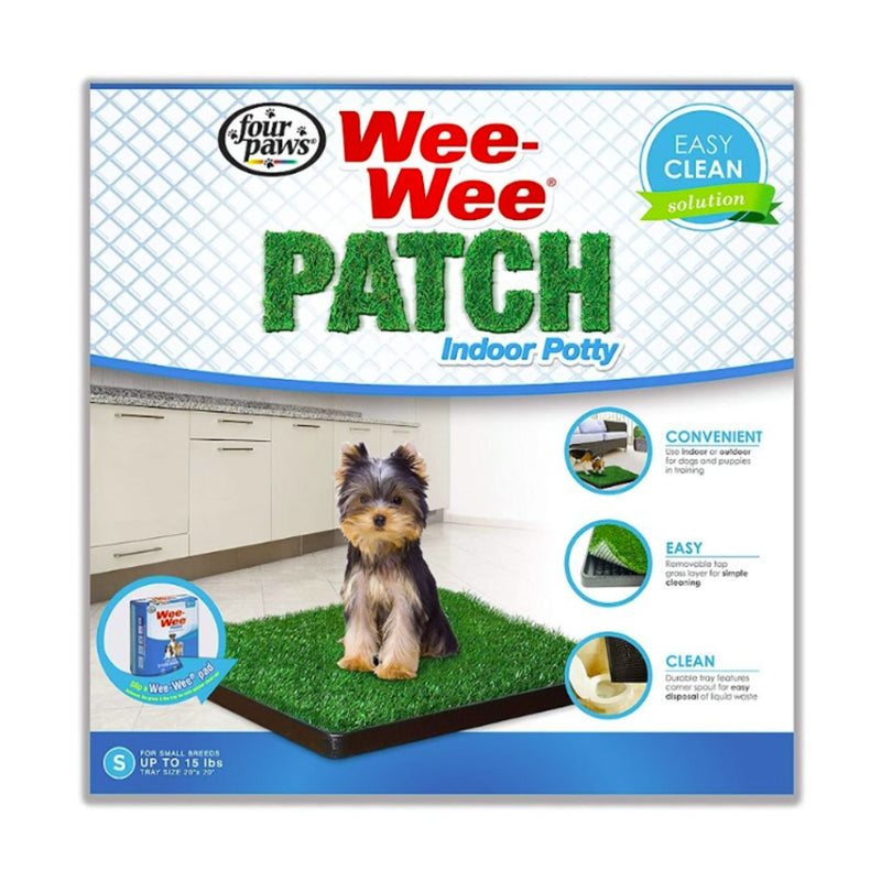 Wee-Wee Patch Indoor Pet Potty – Realistic Grass Tray for Indoor & Outdoor Training