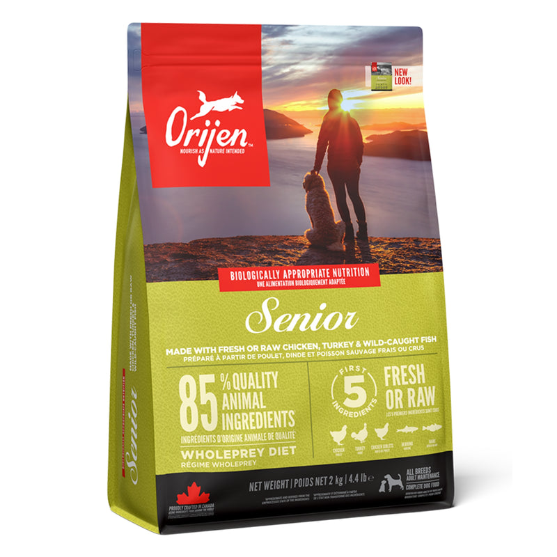 ORIJEN™ Senior Dry Dog Food - Chicken, Turkey, Fish