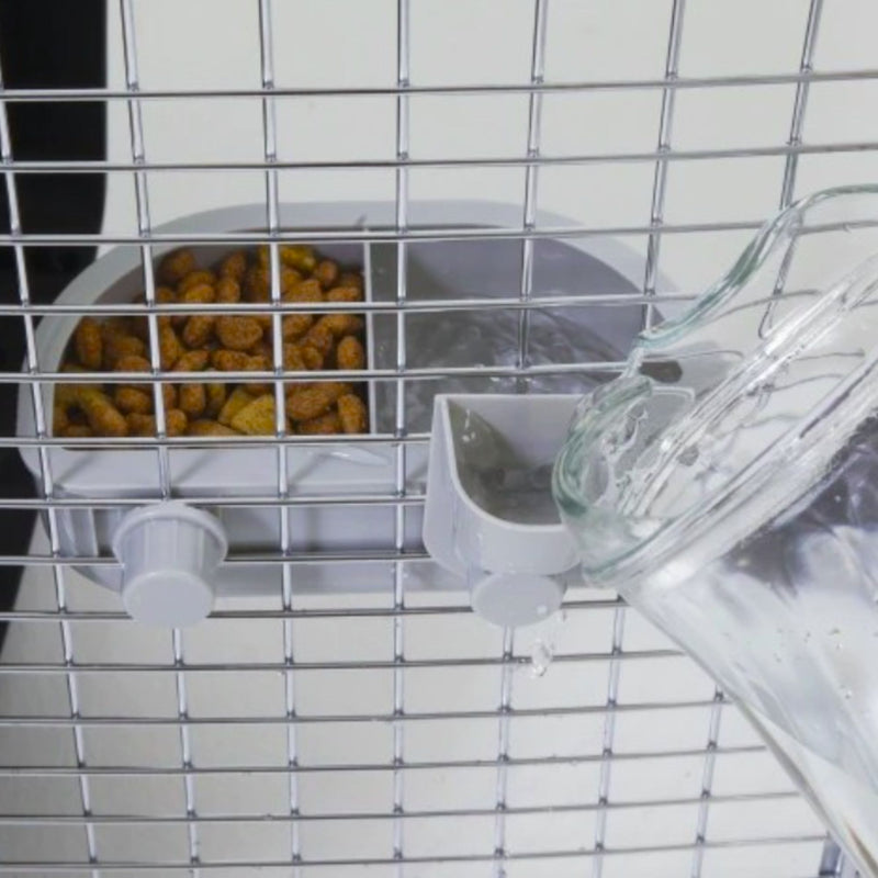 Petmate No Spill Kennel Bowl – Double