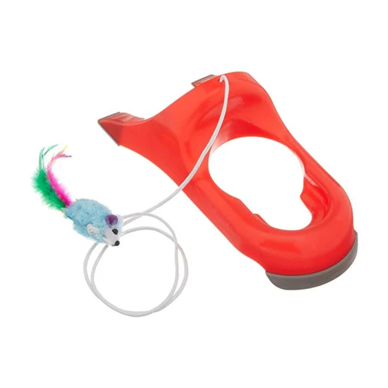 JW Pet Cataction SpringString Doorknob Cat Toy