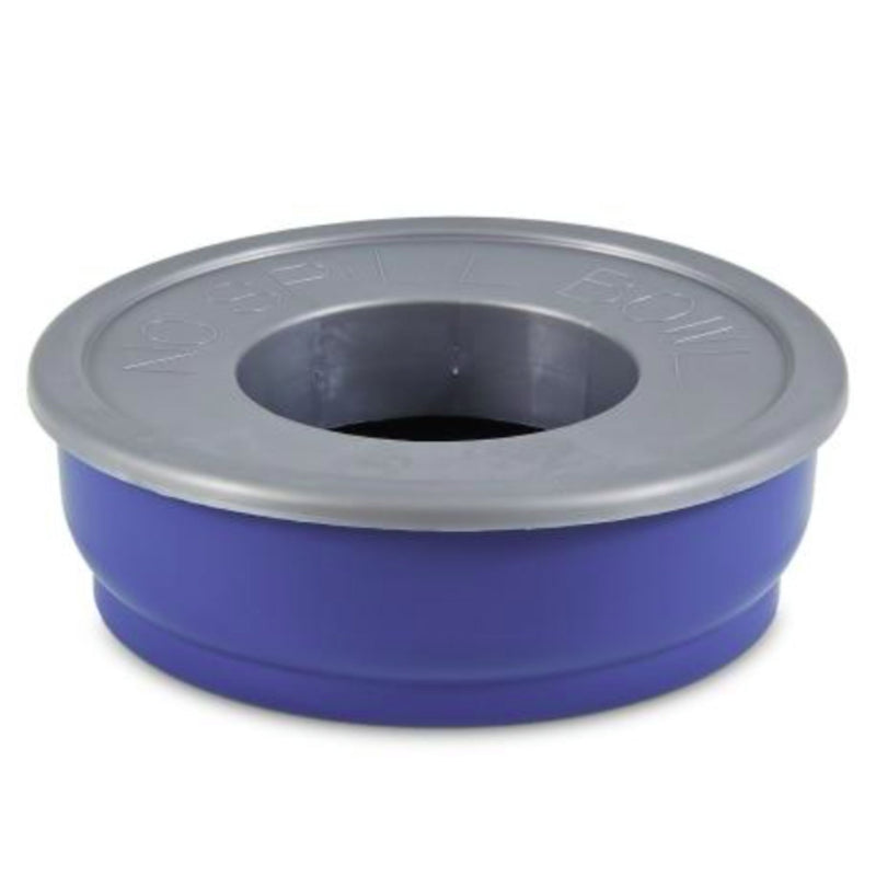 Petmate No Spill Travel Bowl Blue