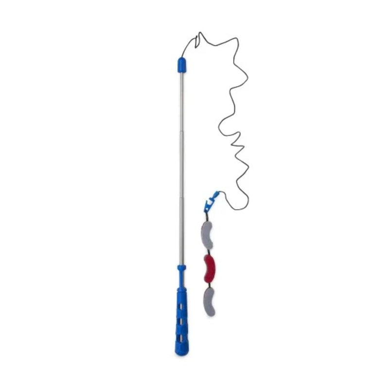 JW Cataction Wool-ee Crawler Telescopic Cat Wand