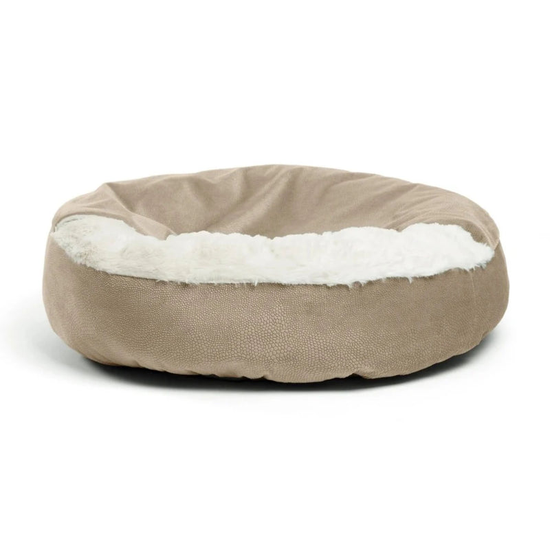 Best Friends by Sheri Cozy Cuddler Ilan Pet Bed – Wheat