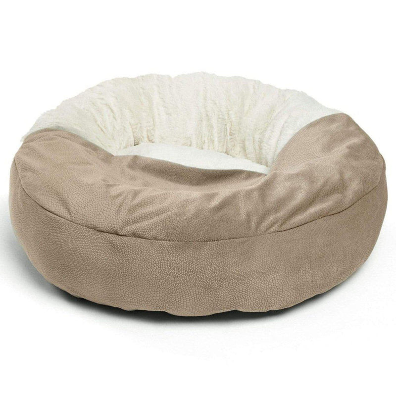 Best Friends by Sheri Cozy Cuddler Ilan Pet Bed – Wheat