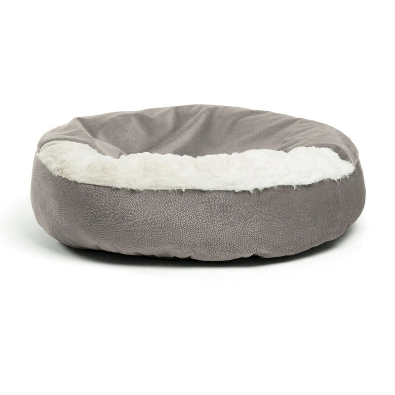 Best Friends by Sheri Cozy Cuddler Ilan Pet Bed Small – Grey