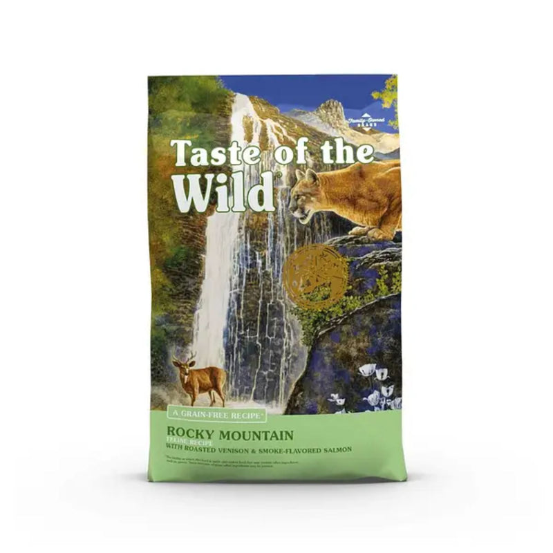 Taste of the Wild Feline Rocky Mountain All Life Stages Formula – Roasted Venison & Smoked Salmo