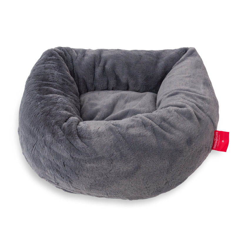 Dog's Life Calming Donut Cuddler Bolster Bed