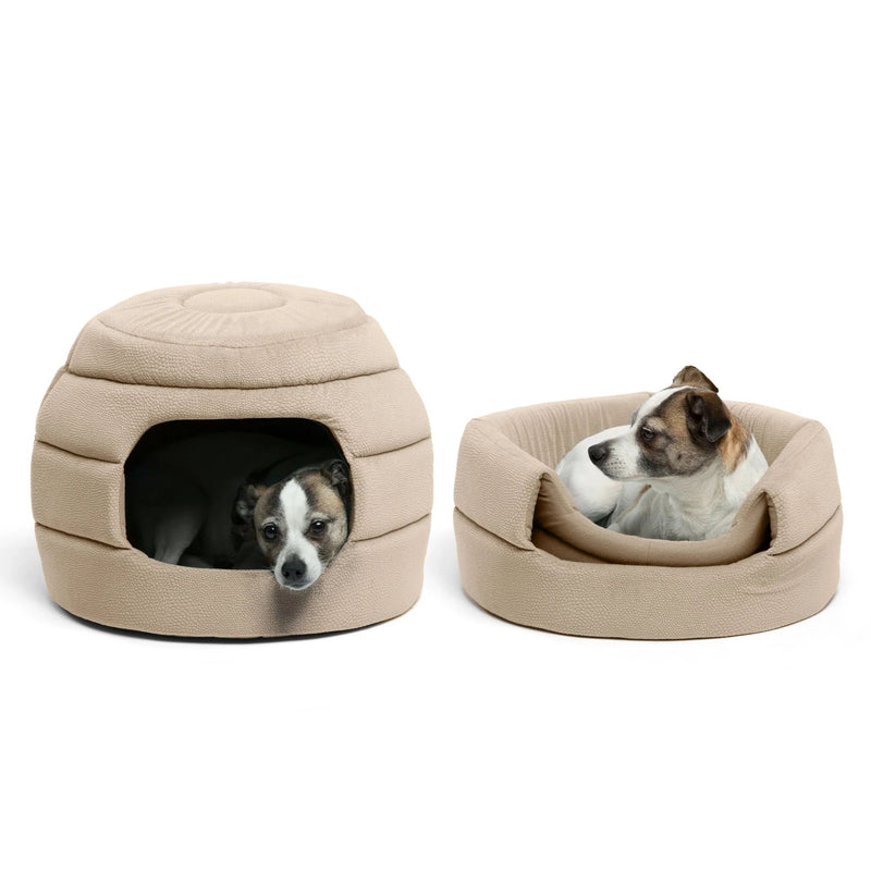 Best Friends by Sheri Honeycomb Dome Pet Bed