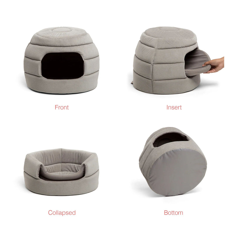 Best Friends by Sheri Honeycomb Dome Pet Bed