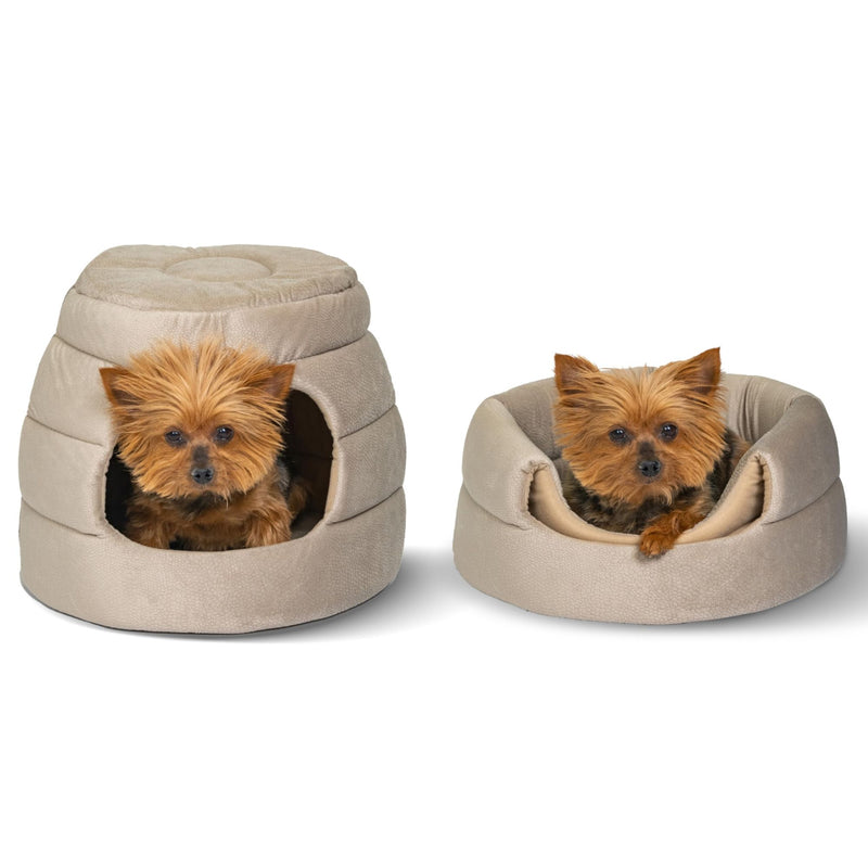Best Friends by Sheri Honeycomb Dome Pet Bed