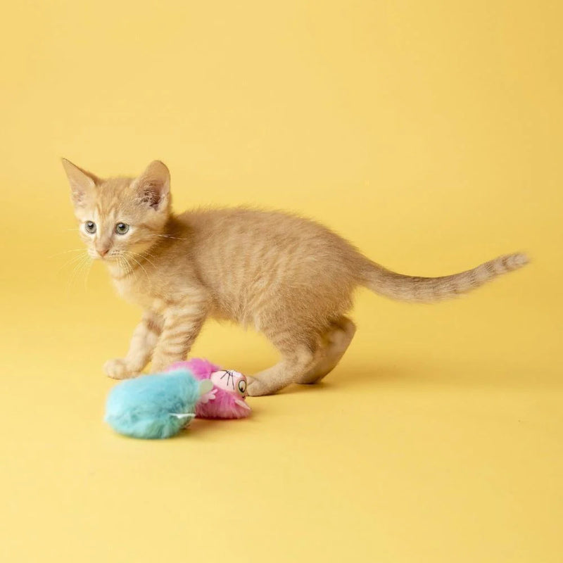 Fat Cat Classic Fluff Bunny Cat Toy