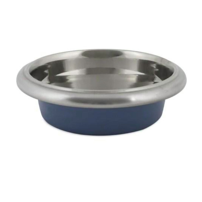 Petmate Easy Grip Painted Stainless Steel Bowl