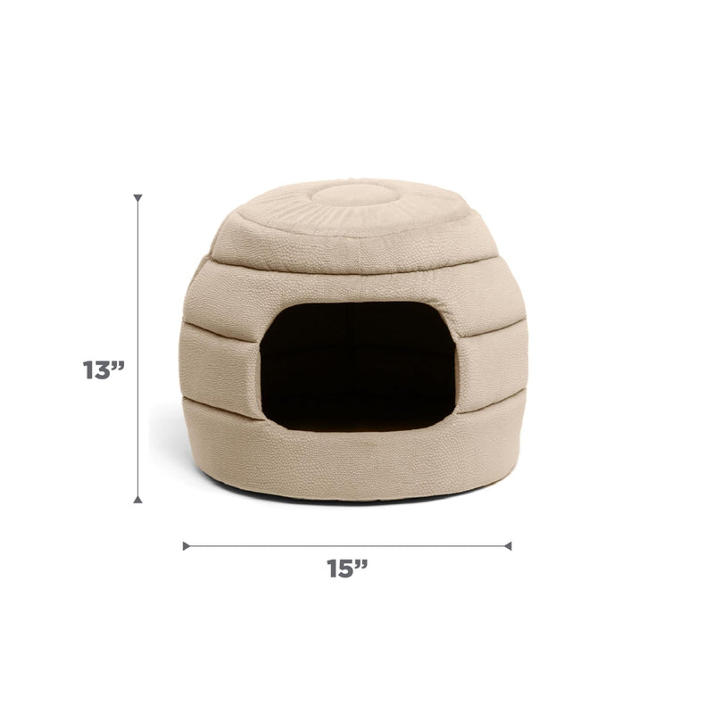 Best Friends by Sheri Honeycomb Dome Pet Bed