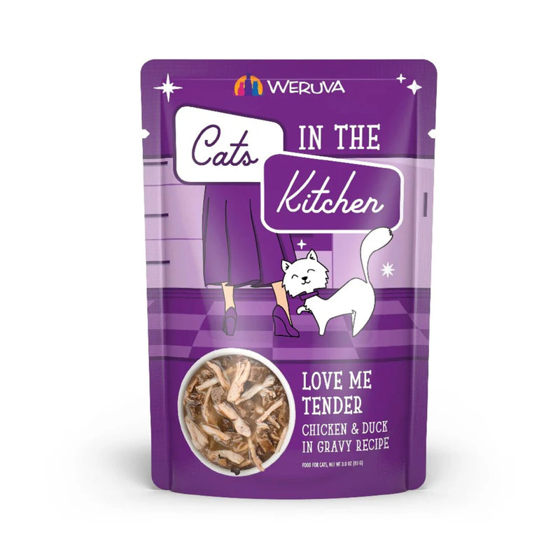 Weruva Cats in the Kitchen – Love Me Tender Chicken & Duck in Gravy
