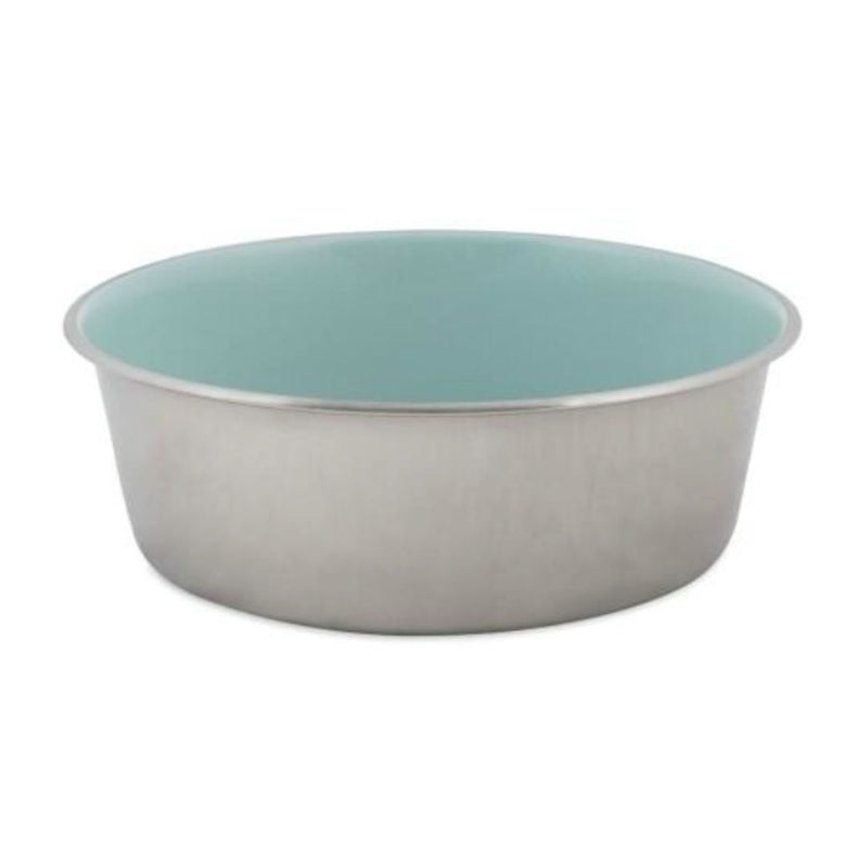 Petmate Painted Stainless Steel Pet Bowl