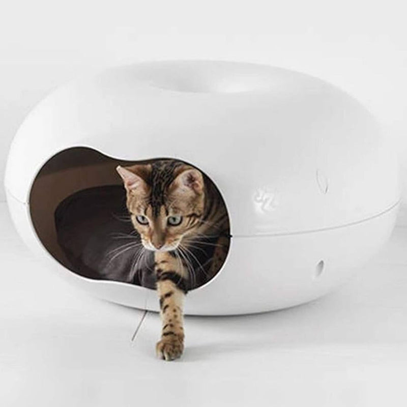 Moderna Doonut Pet Bed – Stylish Pod for Cats & Small Dogs