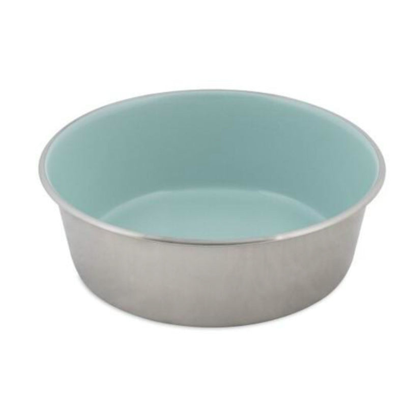 Petmate Painted Stainless Steel Pet Bowl