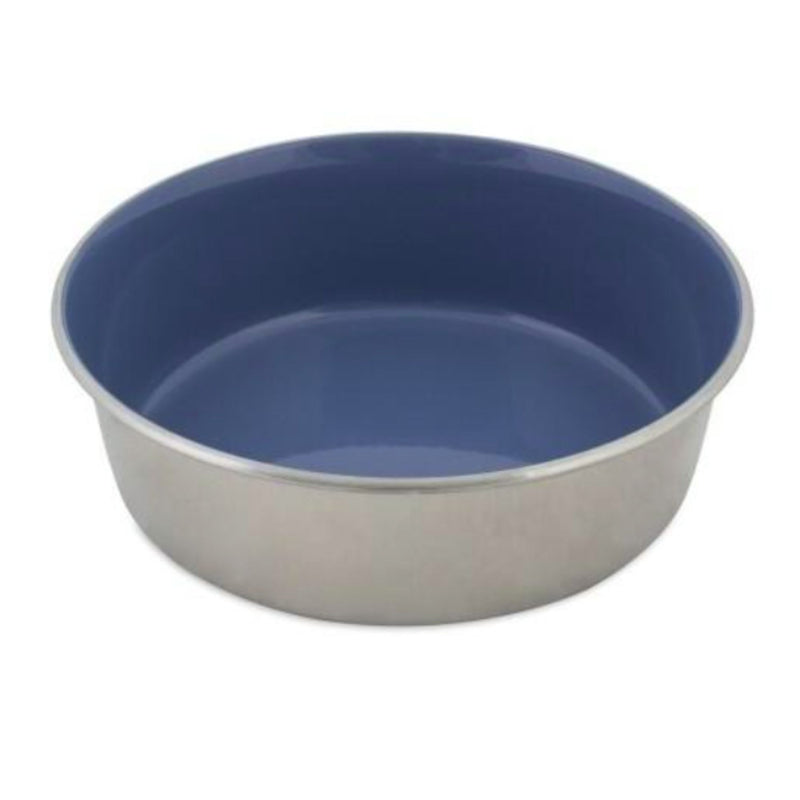 Petmate Painted Stainless Steel Pet Bowl