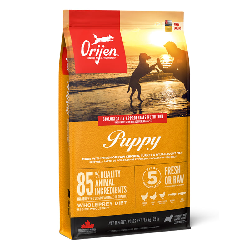 ORIJEN™ Puppy Dry Dog Food– Chicken, Turkey, Fish