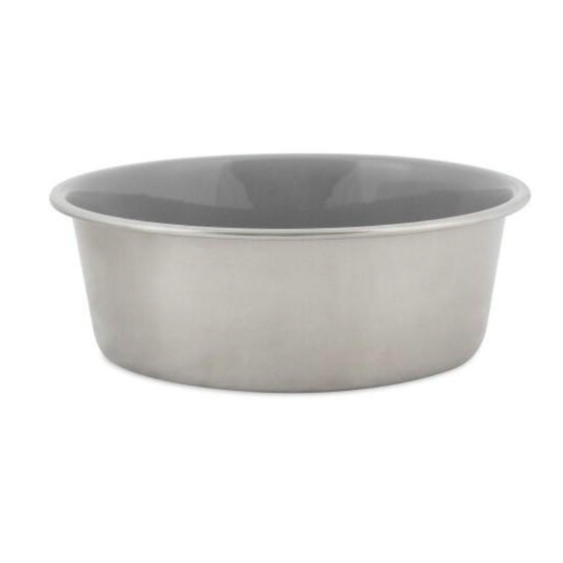 Petmate Painted Stainless Steel Pet Bowl