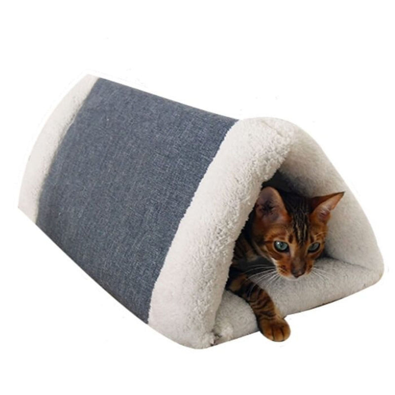 Rosewood Snuggle Plush 2-in-1 Cat Comfort Den
