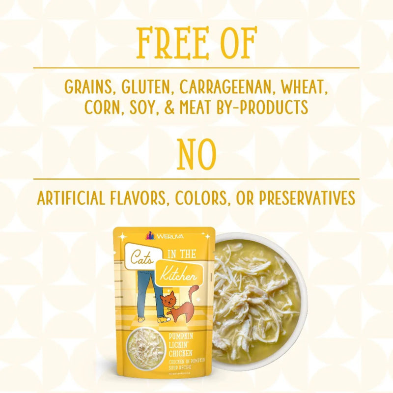 Weruva Cats in the Kitchen Pumpkin Lickin' Chicken - Chicken in Pumpkin Soup