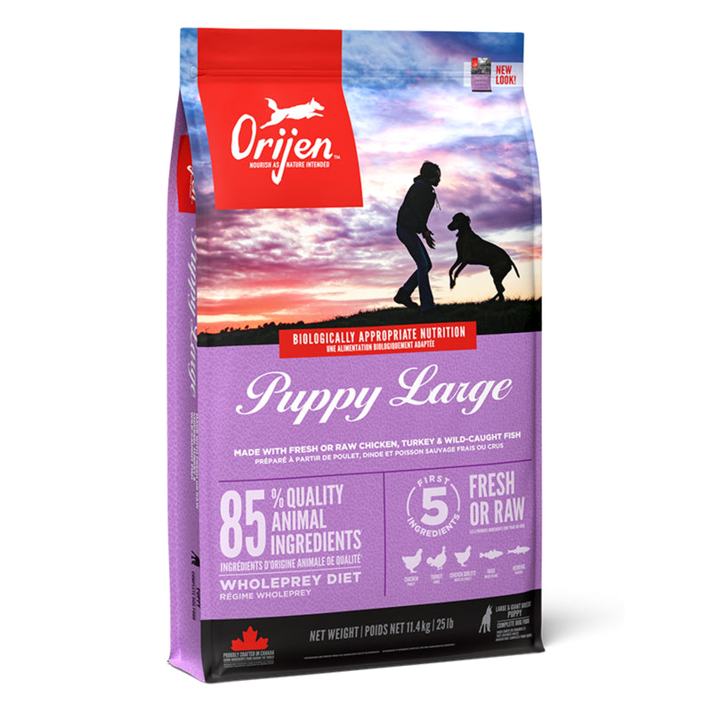 ORIJEN™ Puppy Large Breed - Dry Dog Food For Large Breeds – Chicken, Turkey, Fish