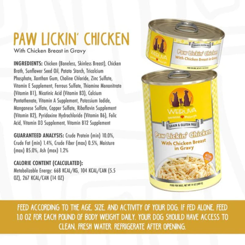 Weruva Paw Lickin’ Chicken for Dogs