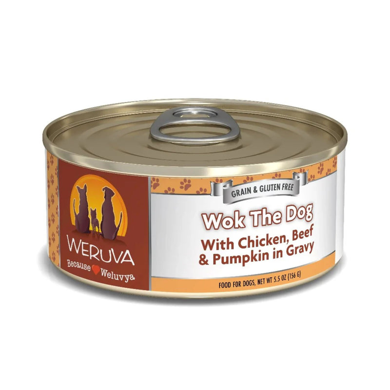 Weruva Wok the Dog - Chicken, Beef & Pumpkin in Gravy