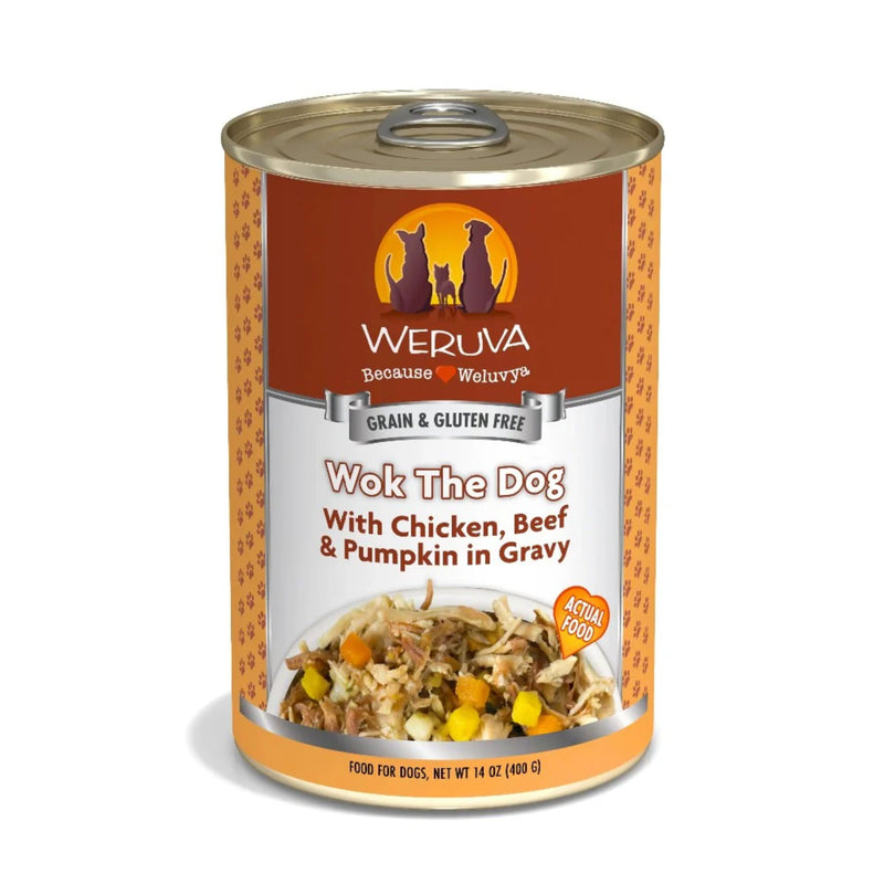 Weruva Wok the Dog - Chicken, Beef & Pumpkin in Gravy