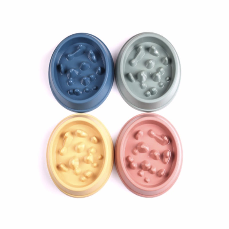 Zugo Mountain Peak Slow Feeder Pet Bowl