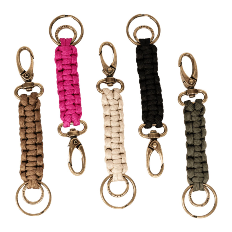 Lead with Love Clip-On Key Ring