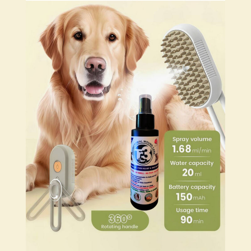 TR3 Antimicrobial Wound Spray – Colloidal Silver Topical Spray for Pets