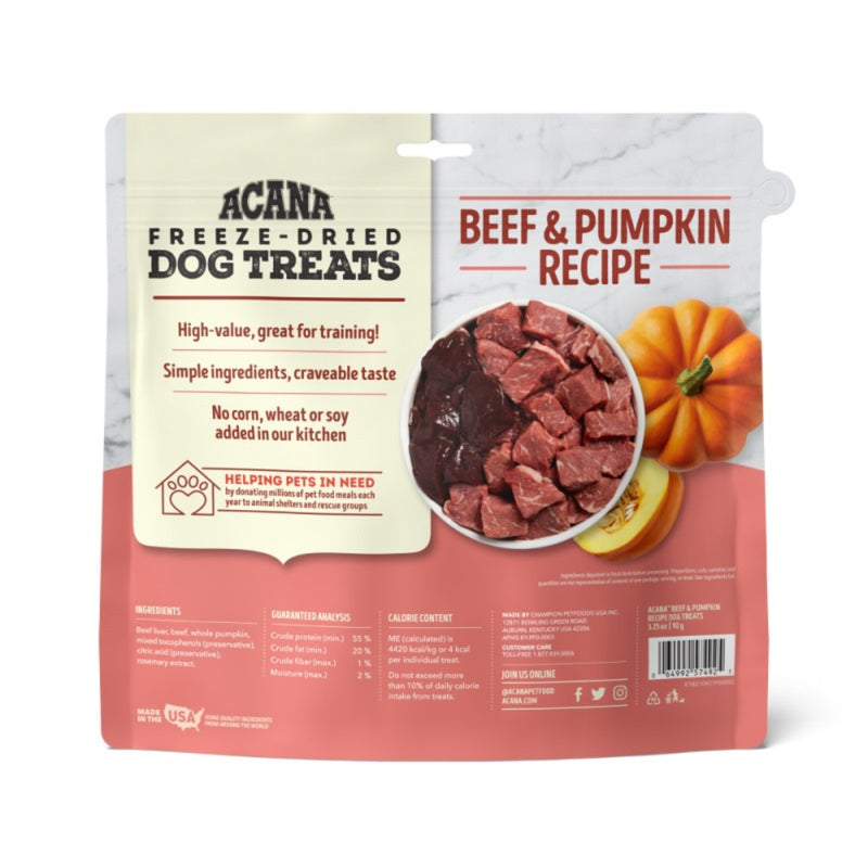 ACANA™ Beef & Pumpkin Freeze-Dried Dog Treats