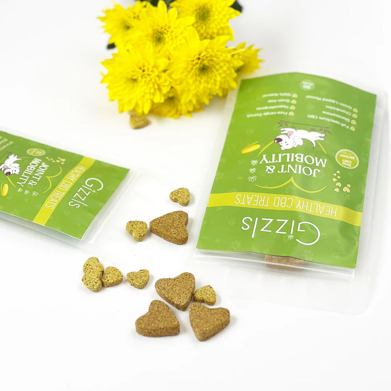 Gizzls Joint & Mobility CBD Dog Treats for Medium/Large Dogs
