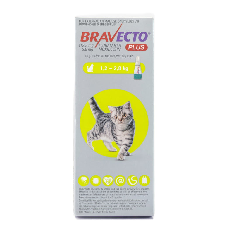 Bravecto Plus Spot-On for Cats