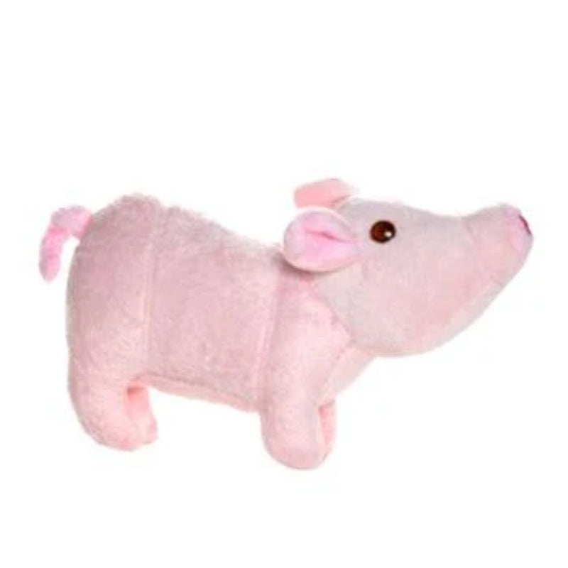 Mighty Farm Piglet Plush Dog Toy