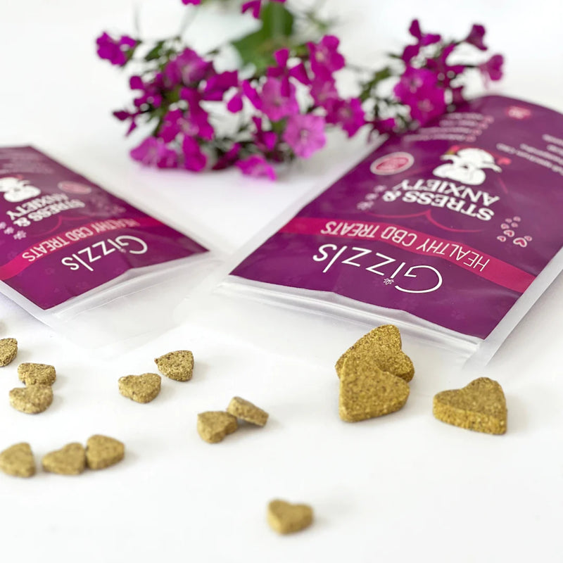 Gizzls  Stress & Anxiety CBD Treats for Medium/Large Dogs