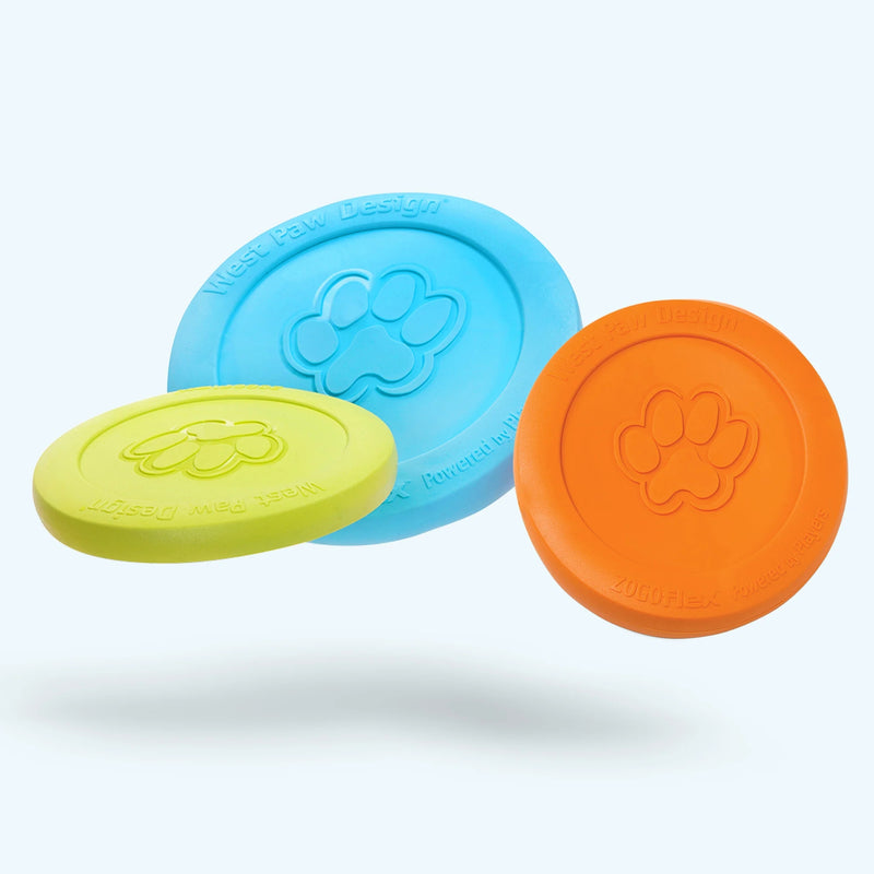 West Paw Zogoflex Zisc® – Soft, Durable Flying Disc for Dogs